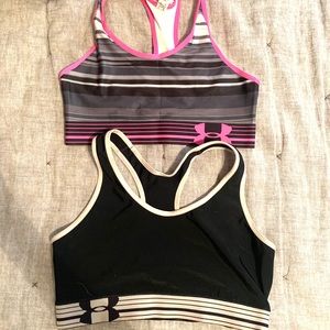 2 Under Armour Sports Bras